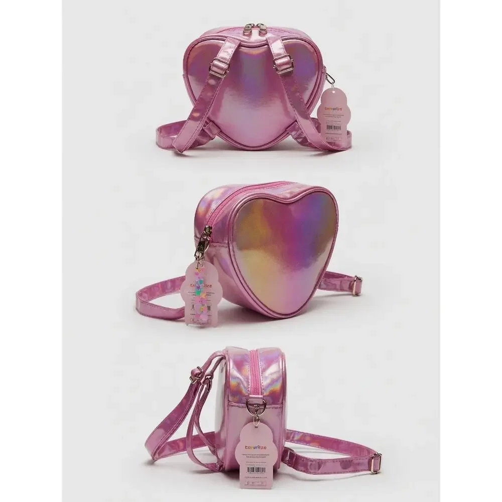 Wonder Nation Iridescent Heart Mini Purse – NWT